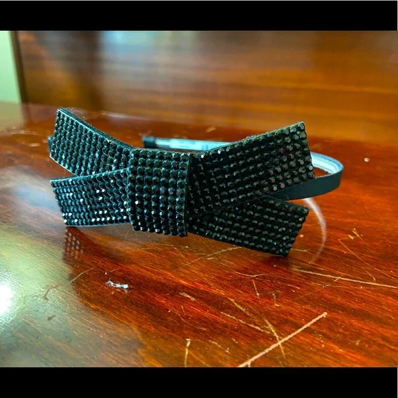 Henri Bendel Crystal Bow Tie Headband display picture 2
